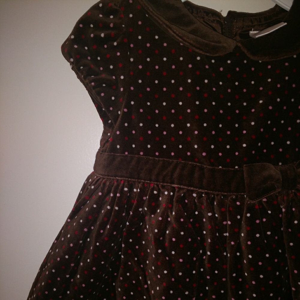 Brown Velvet Gymboree Dress